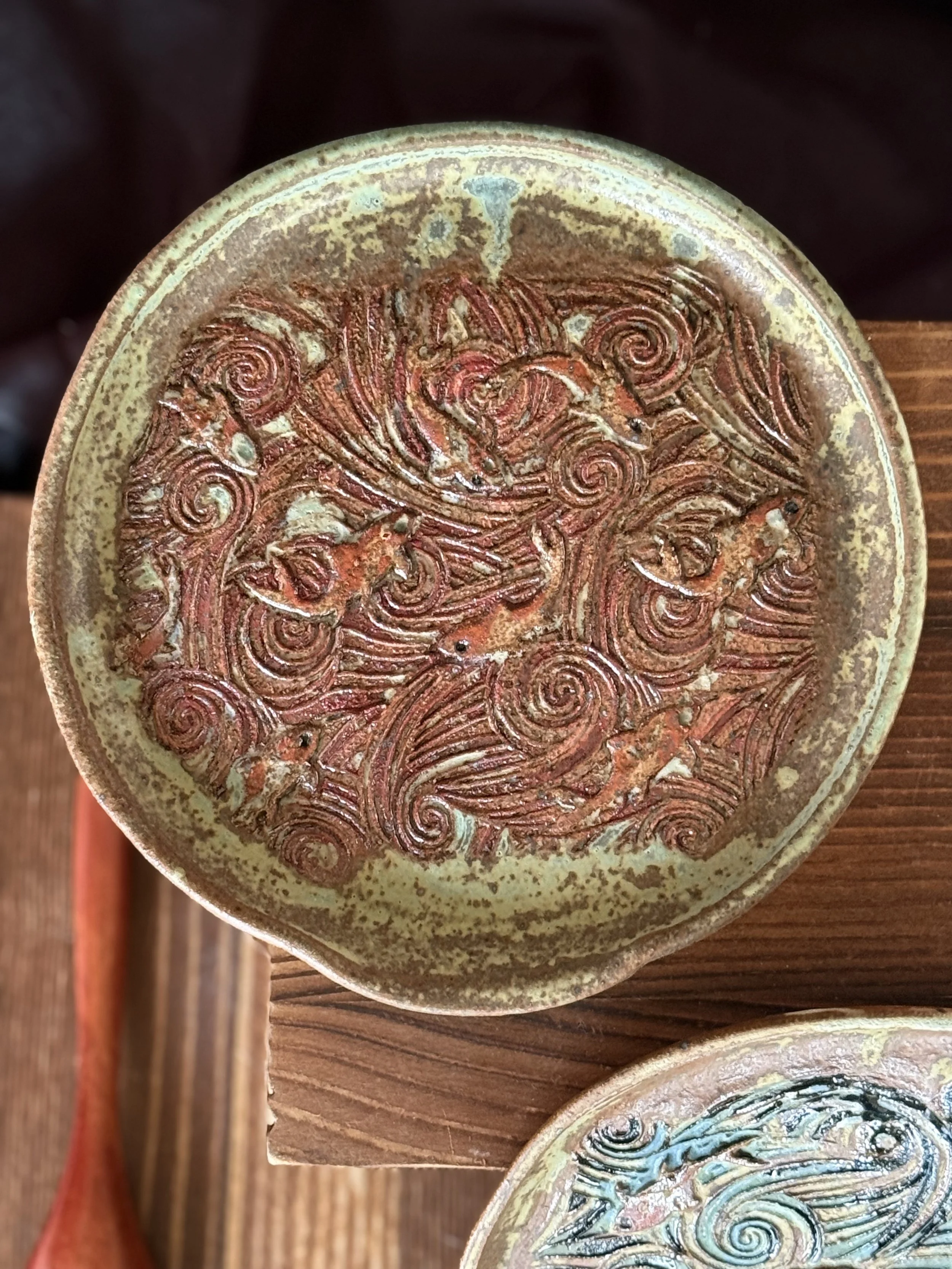 Spoon Rest - Koi Pond