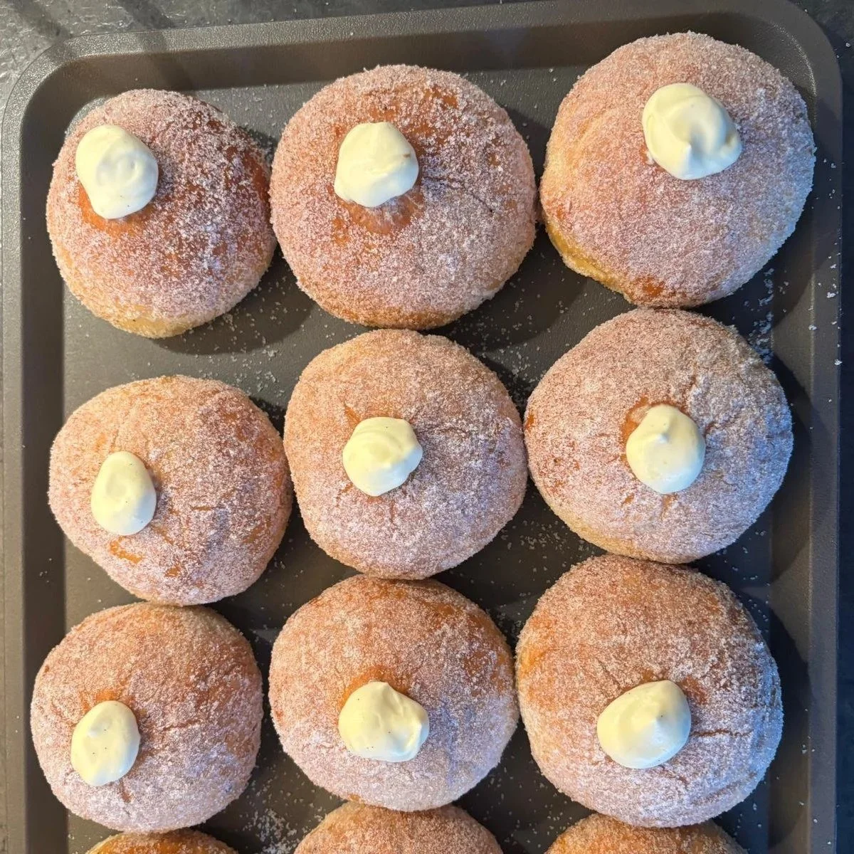 Beispielbild Hefeteilchen gefüllt