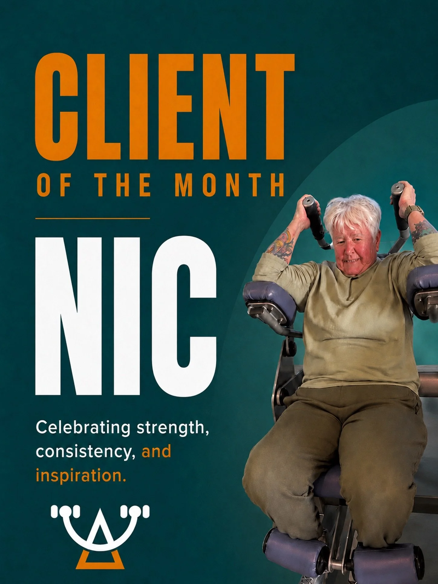 Congratulations to Nic &mdash; our Ageless Strength Client of the Month! 💪🌟

Nic shows up, works hard, and proves that consistency really does build strength.

We love celebrating clients who inspire us with their effort, attitude, and commitment t