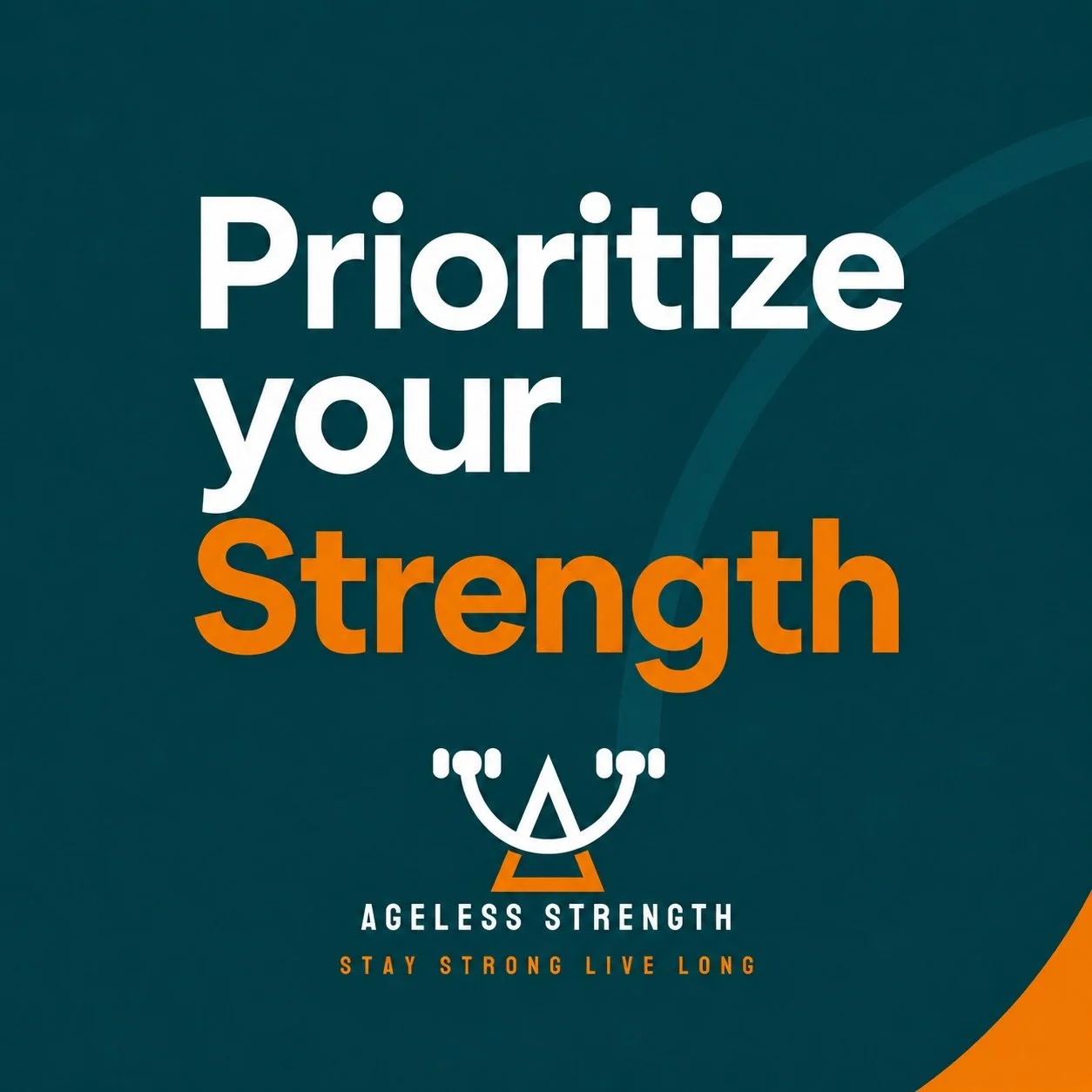Strength isn&rsquo;t something to put off &mdash; it&rsquo;s something to prioritize. 💪

At Ageless Strength, we make strength training safe, efficient, and effective with supervised 30-minute workouts designed to help you stay strong, mobile, and c