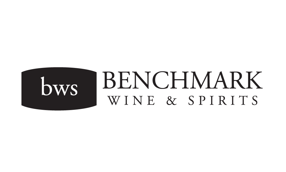Logo of Benchmark Wine & Spirits with the initials "bws" inside a black rounded rectangle and the company name to the right.