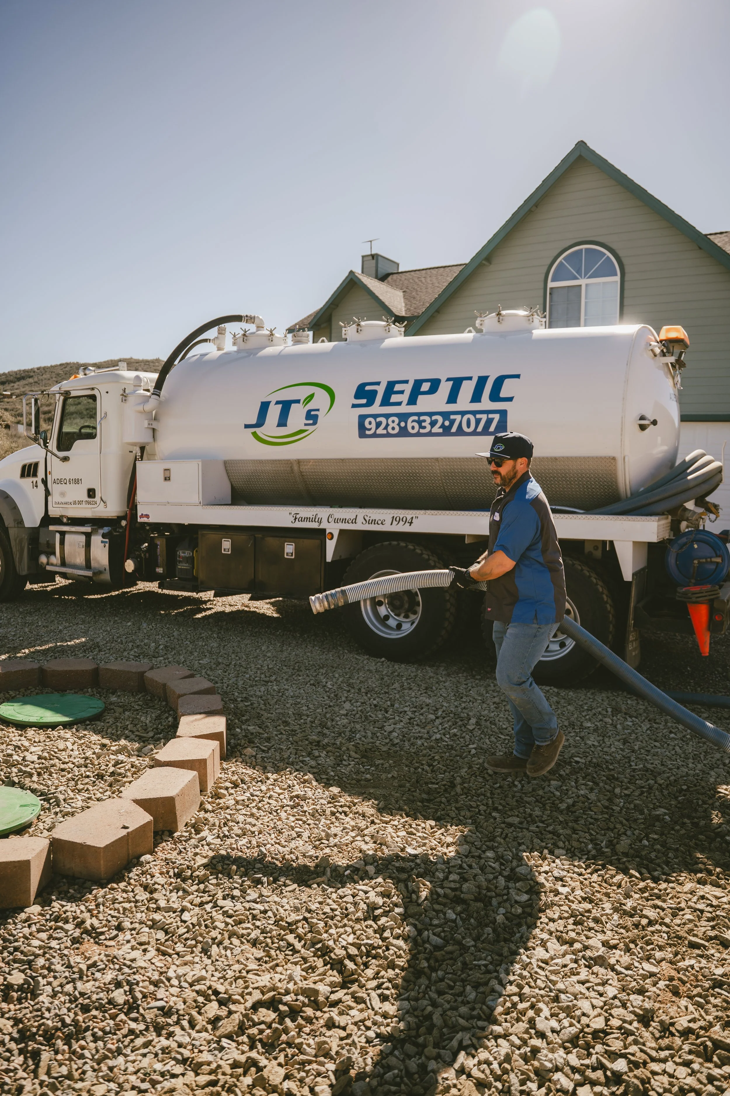 JT's Septic handles emergency septic services in Yavapai County, as well as septic tank pump outs, filter cleaning, and other maintenance for septic systems in Arizona.