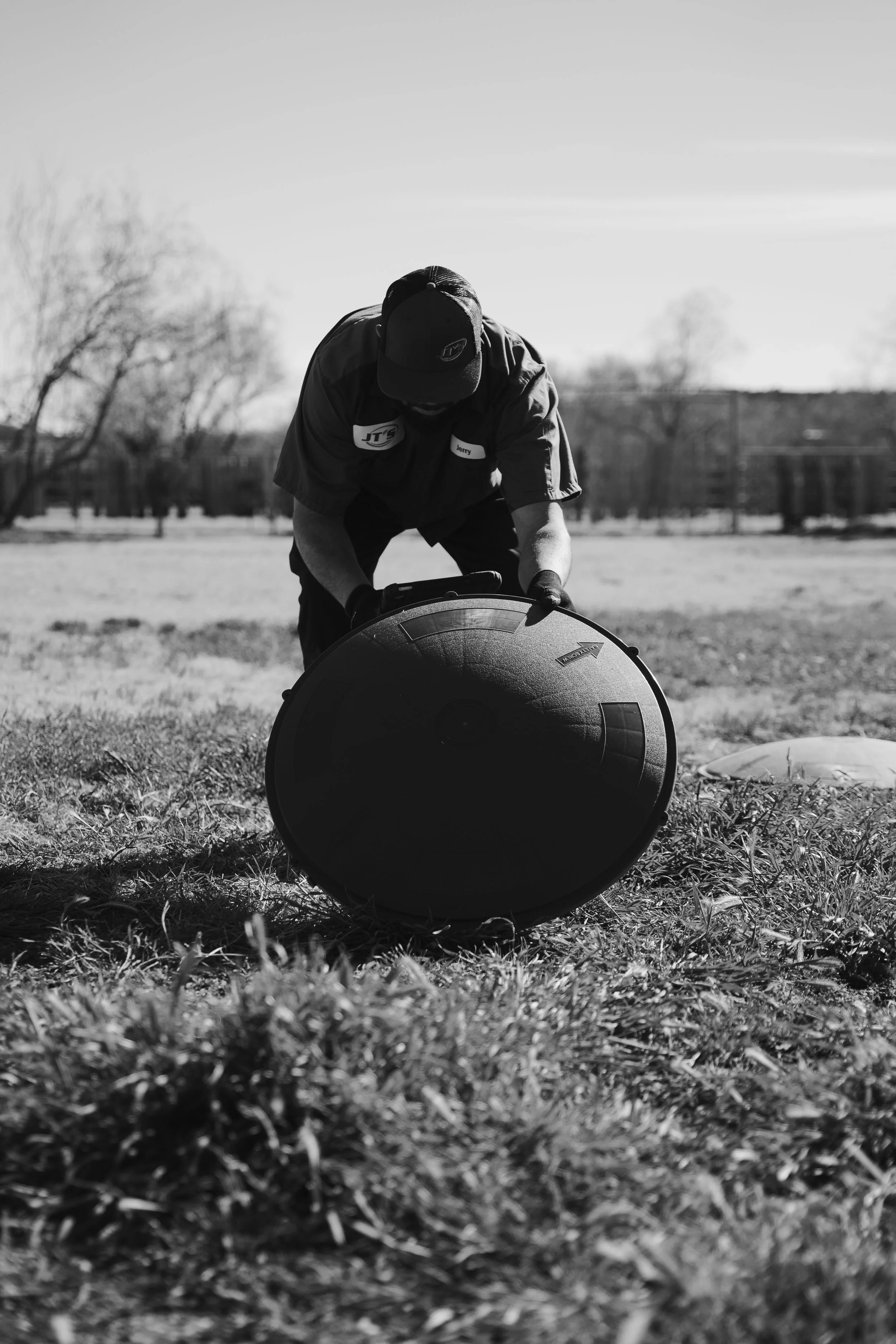 Septic tank backing up? JT's Septic can help.