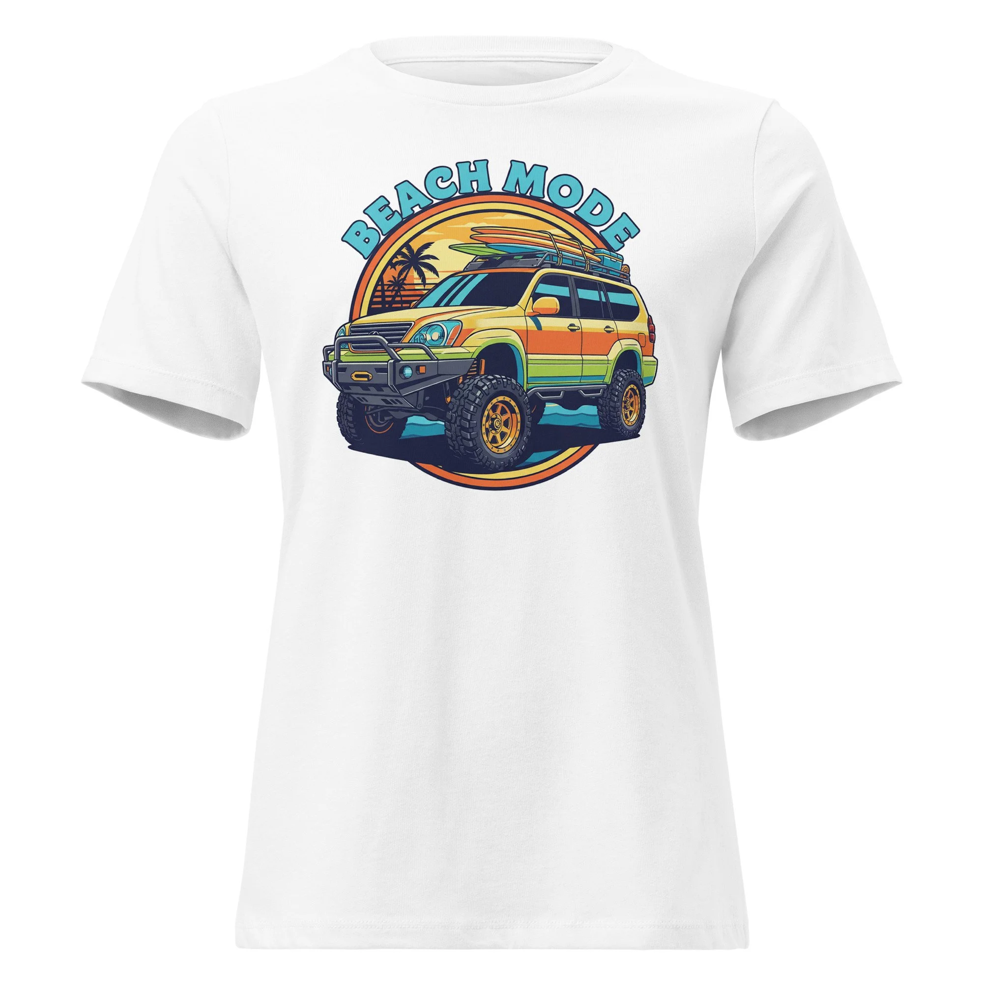 Lexus GX470 Beach Mode Women's Relaxed T-Shirt