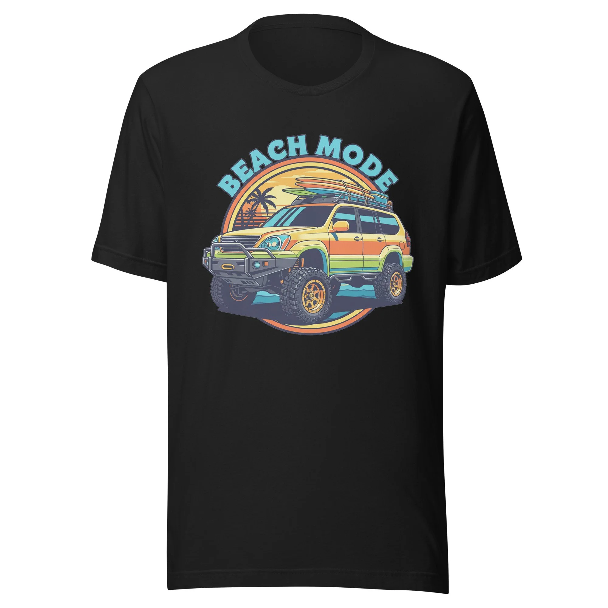 Lexus GX470 Offroad Beach Mode Seventies Style Unisex t-shirt