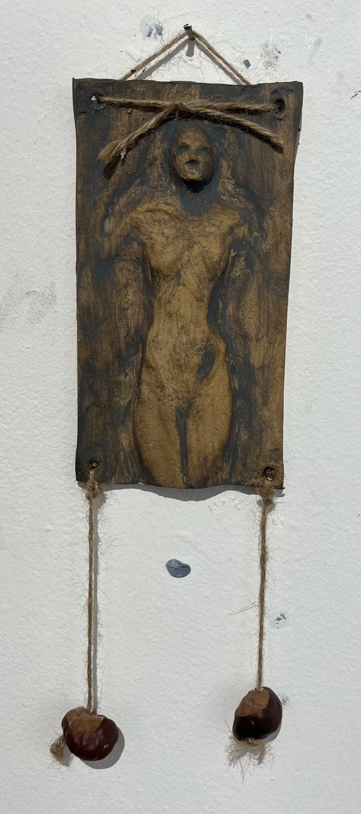 Josie Lewis Elliott Maher, Exchange, 2026, Ceramic Clay, 5.8 x 8.3in