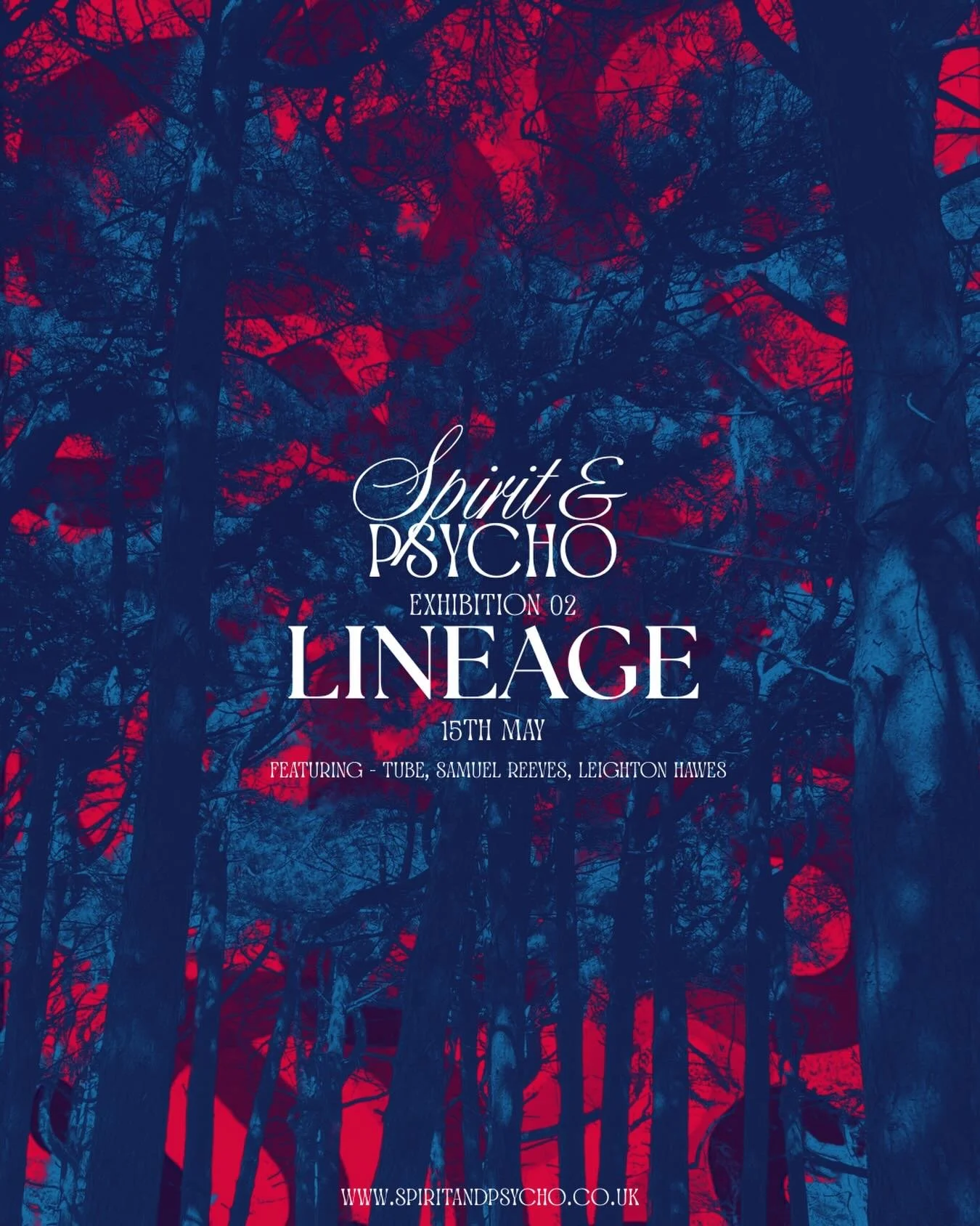 Exhibition 02: LINEAGE 
Goes live Friday 15th May at 1pm
This is a good one! See you there