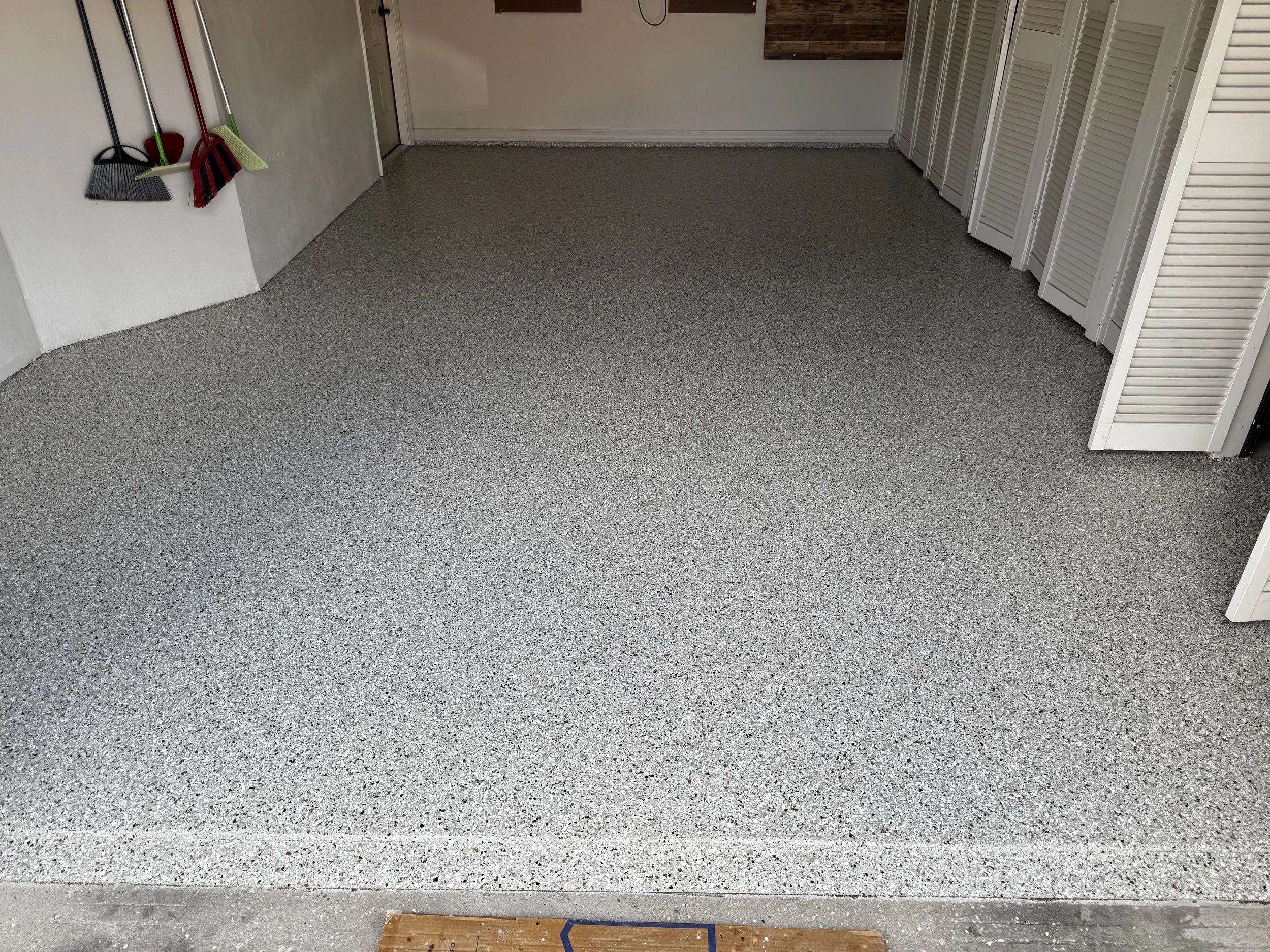 After Garage Epoxy Coating 