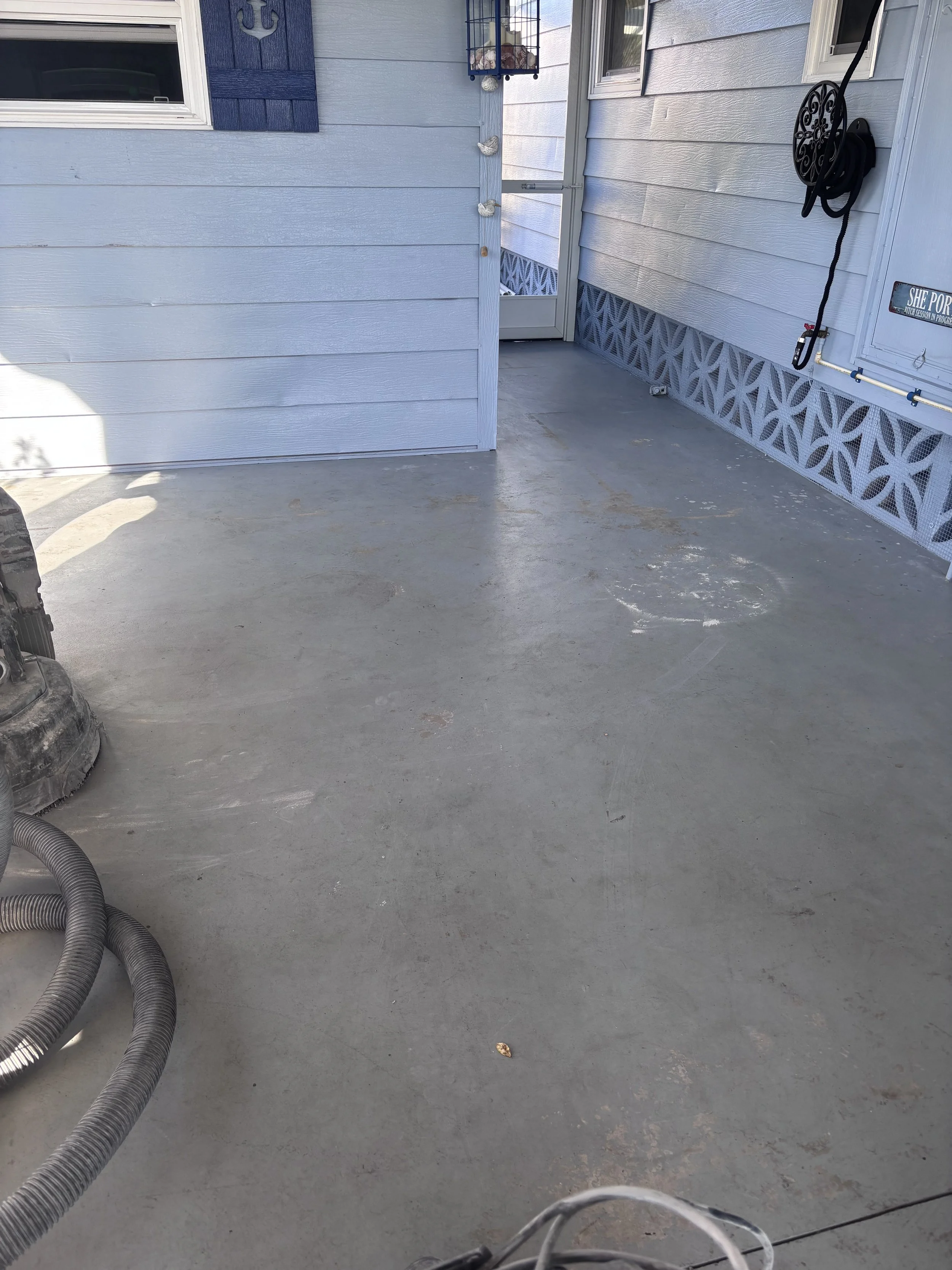 Before - Coating Removal