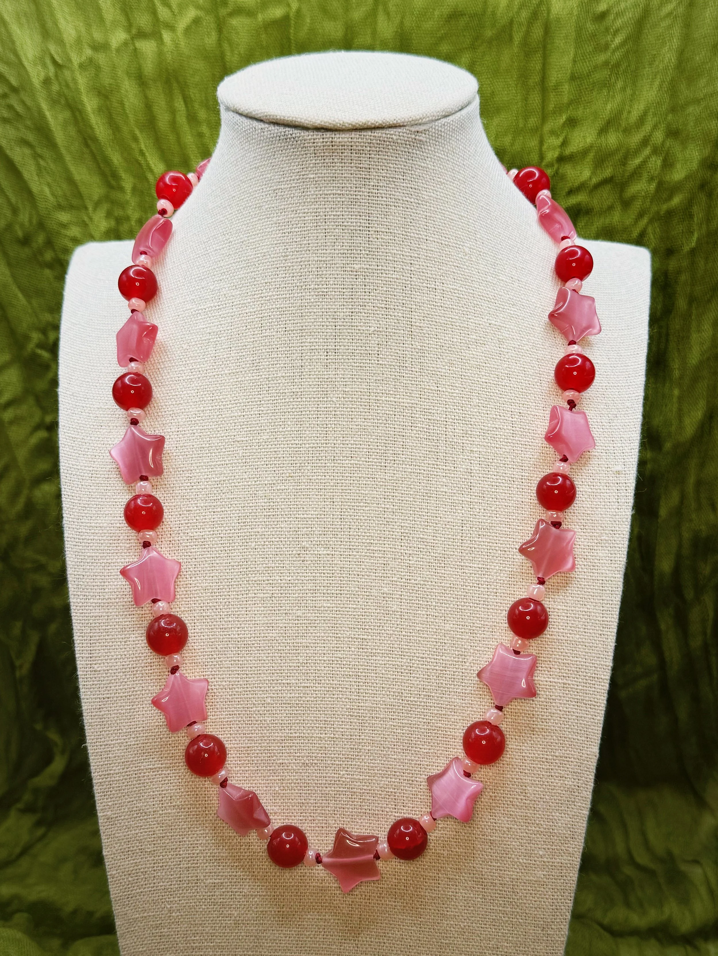 Starry Cherry Necklace