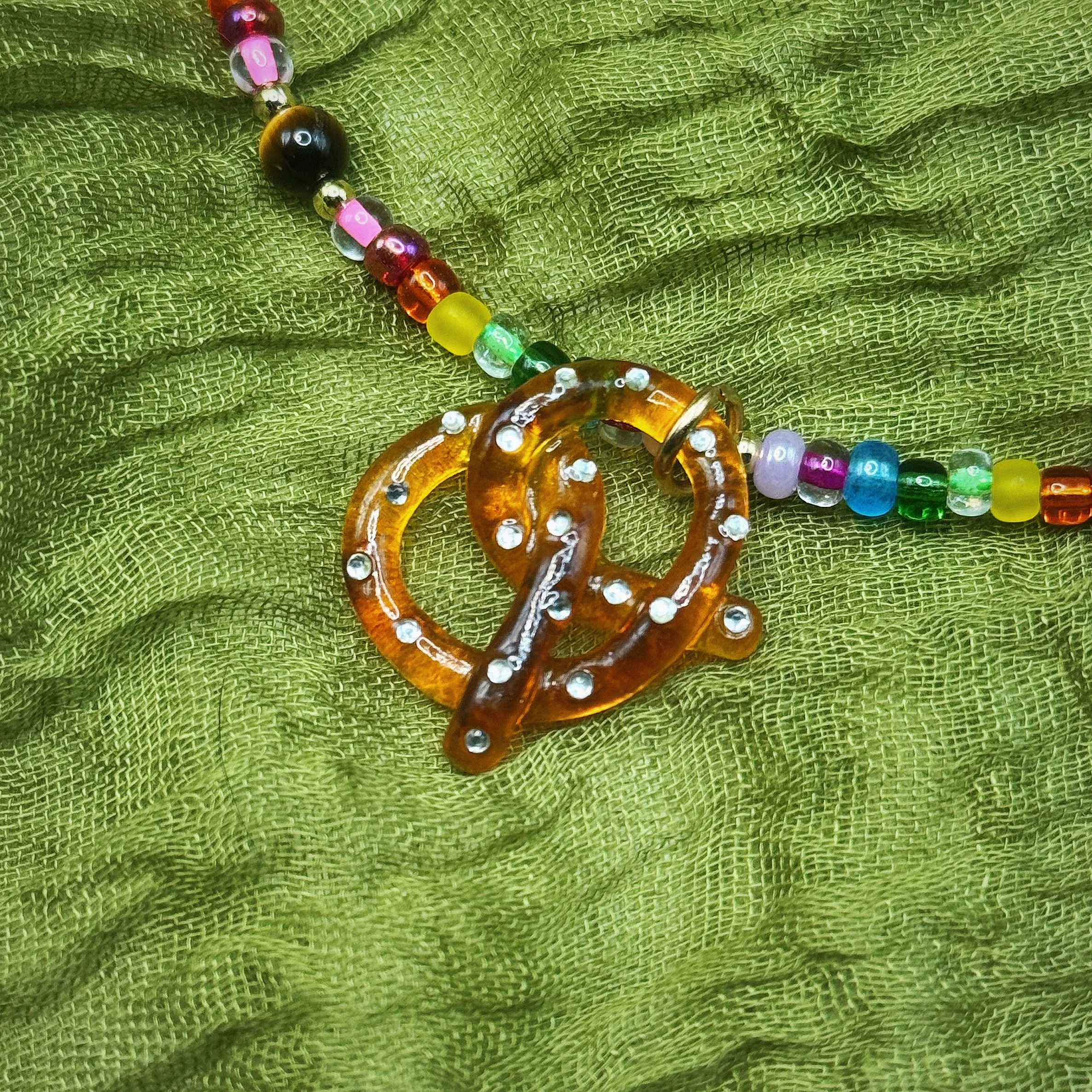 Thirsty Pretzel Necklace