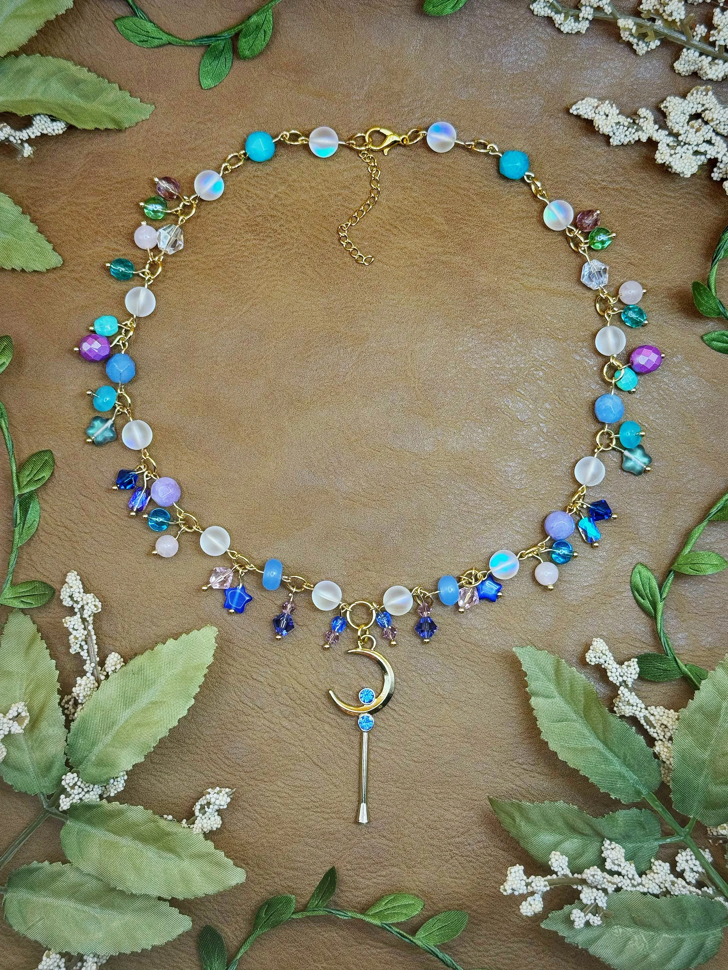 Cold Moon Charm Necklace