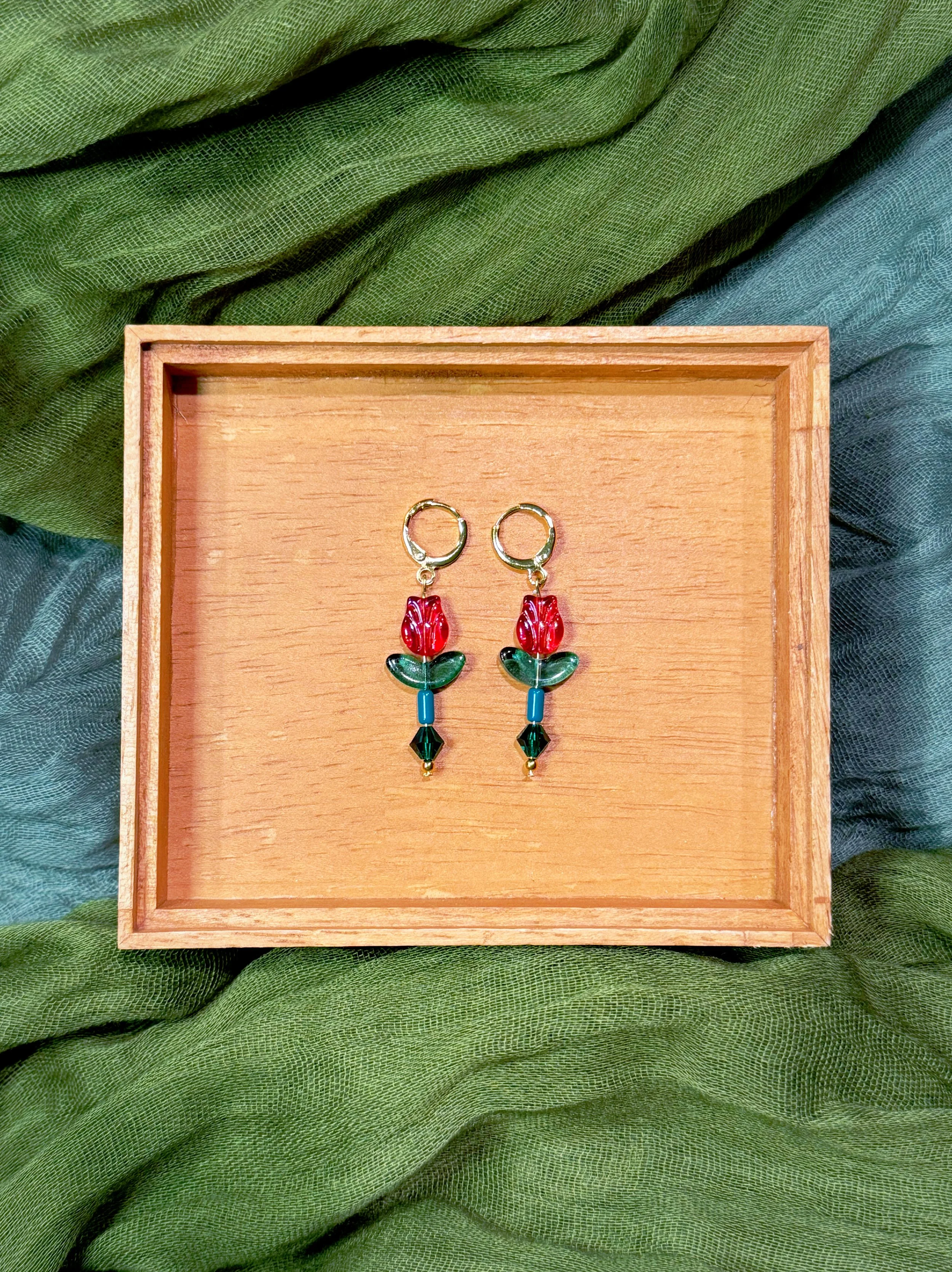 Little Rose Earrings