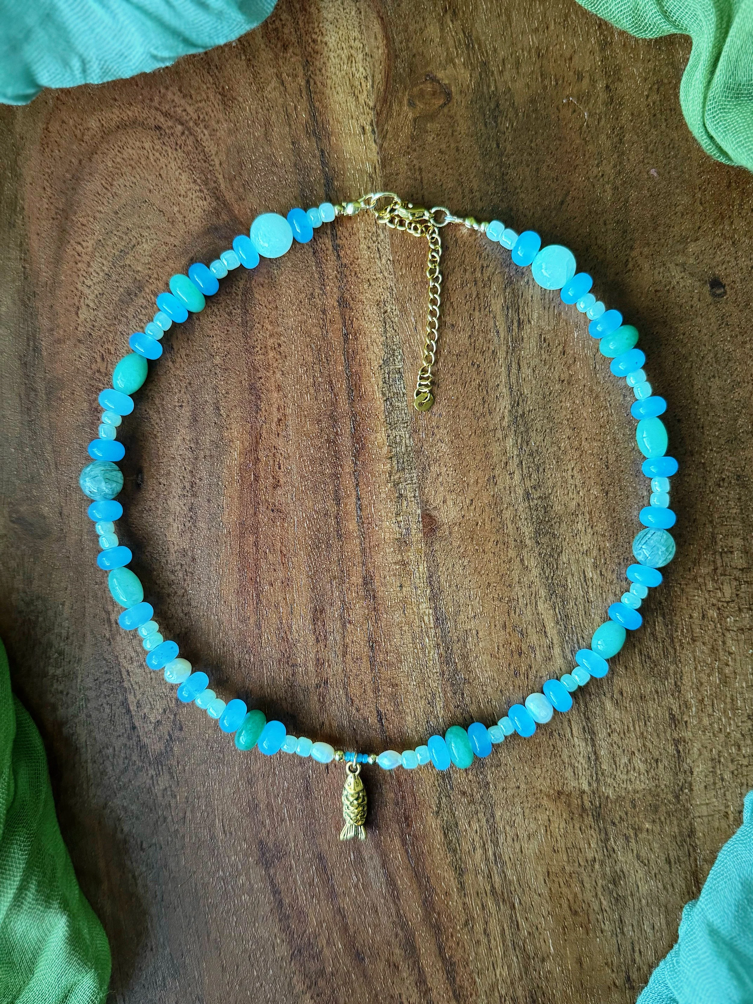 Blue Minded Necklace