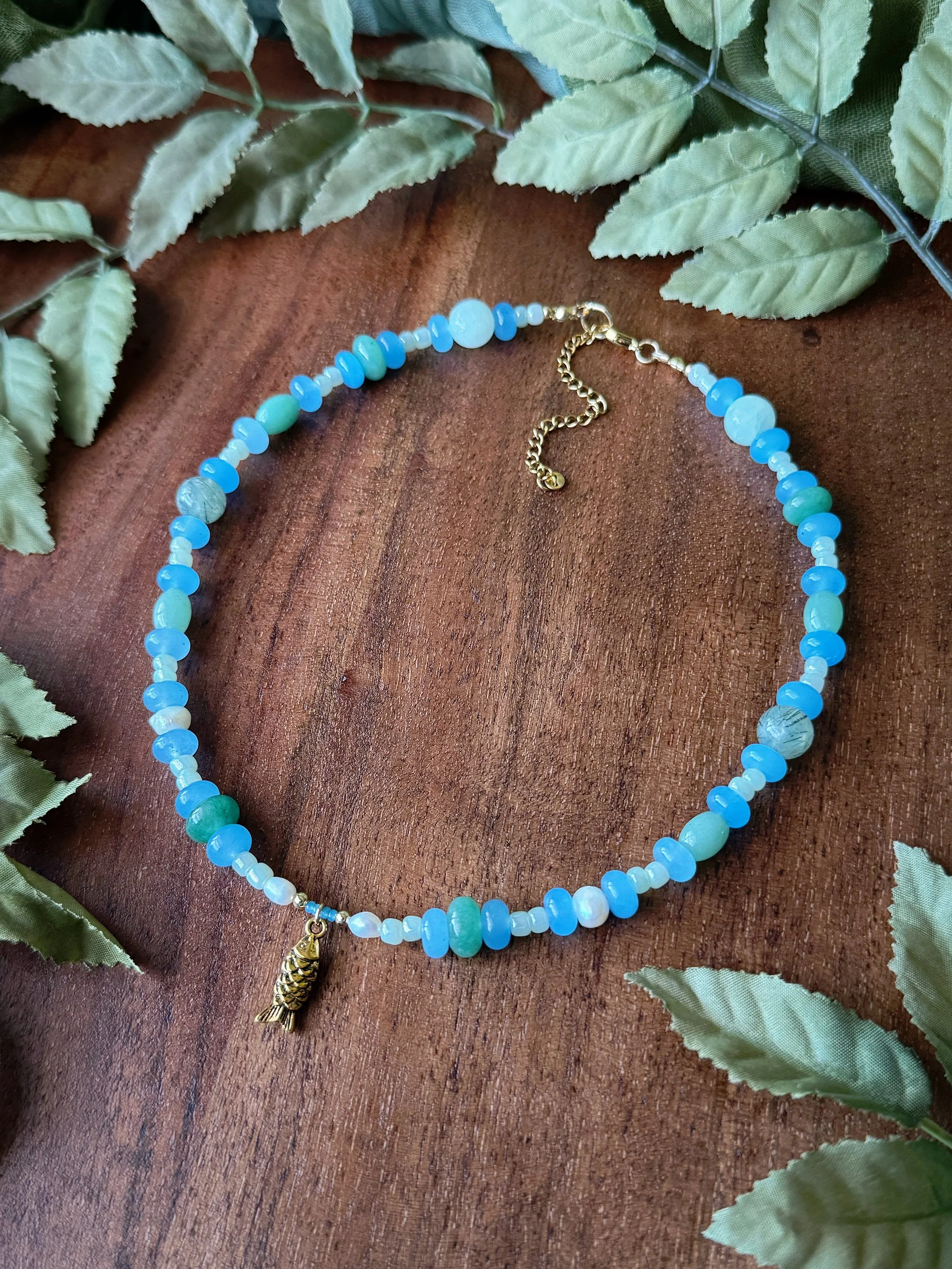 Blue Minded Necklace