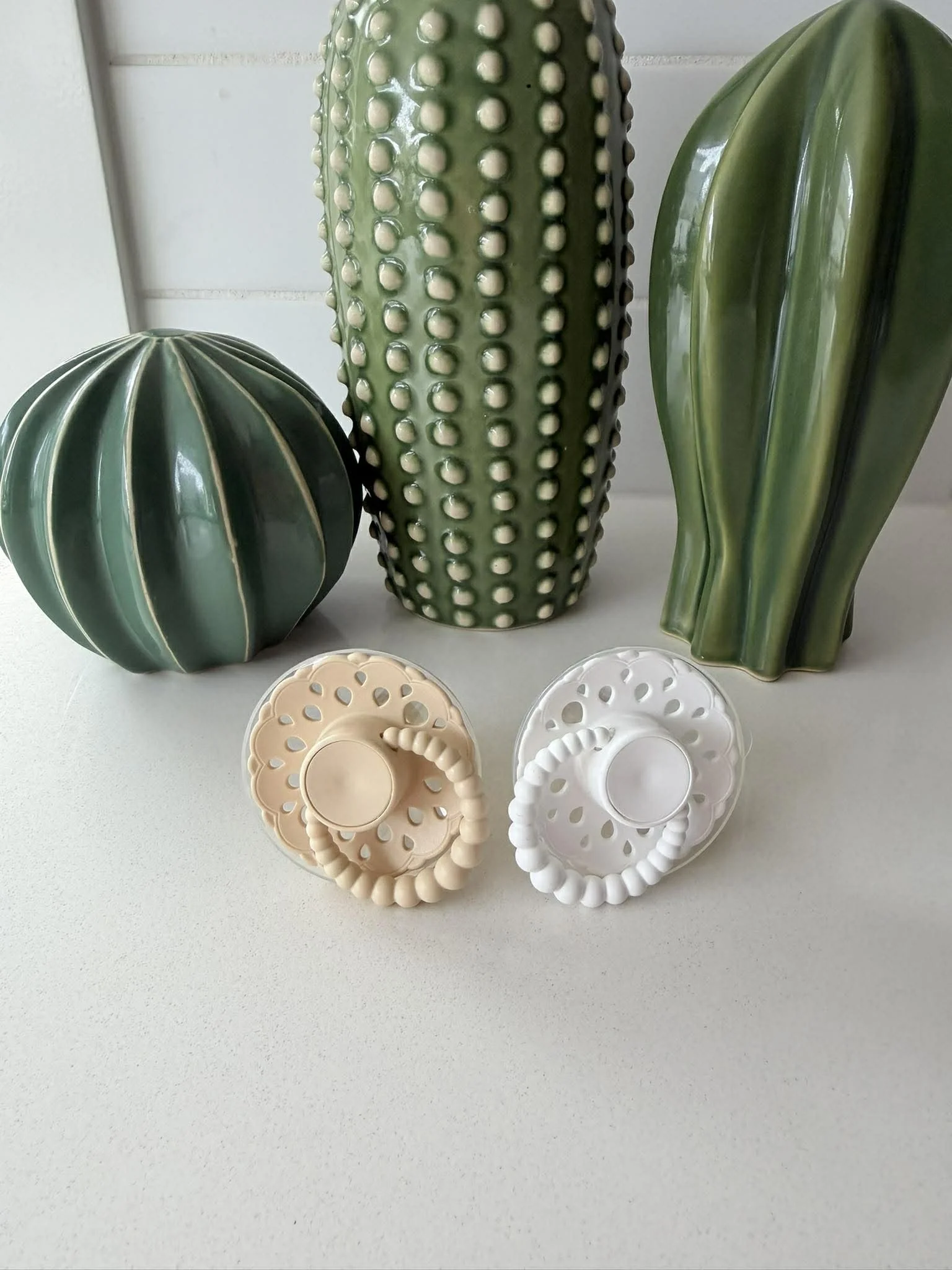 CMC Gold 'BLOOM' Pacifiers 2pk