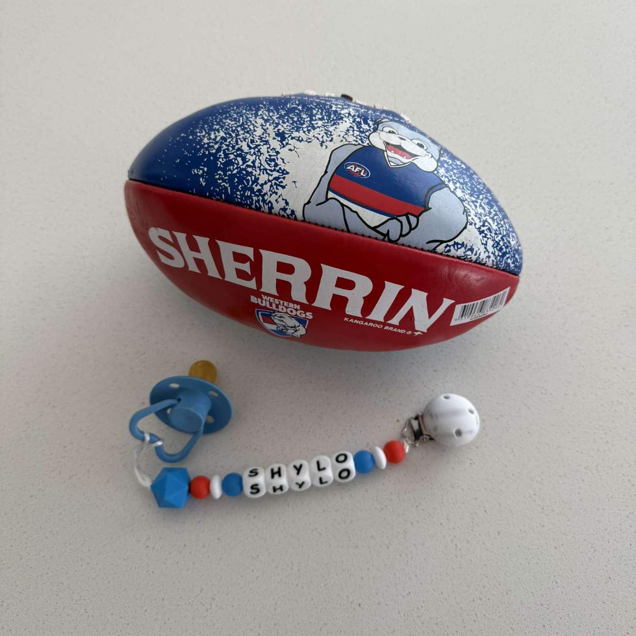 Future Footy Fan Pacifier Chain