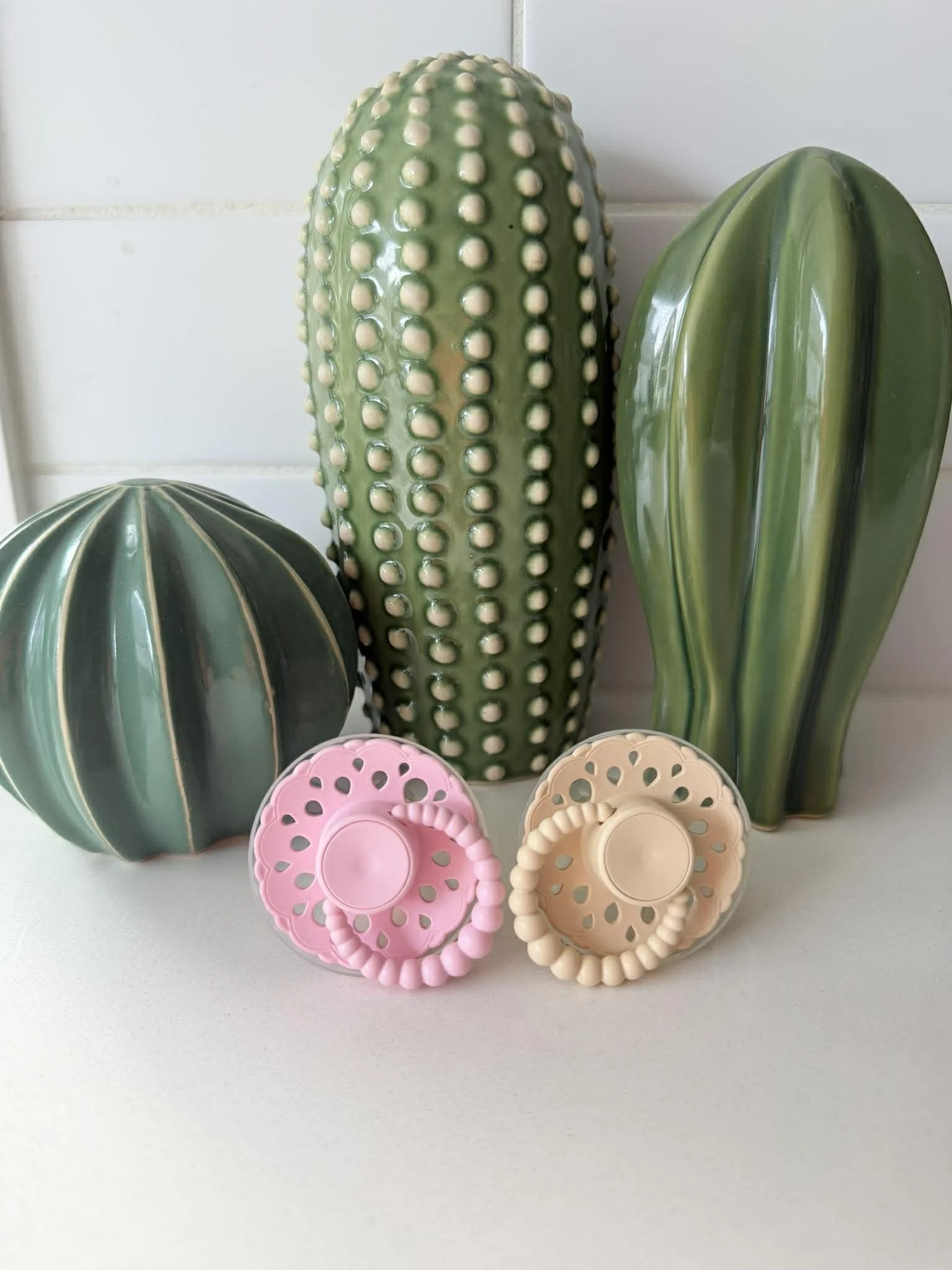 CMC Gold 'BLOOM' Pacifiers 2pk