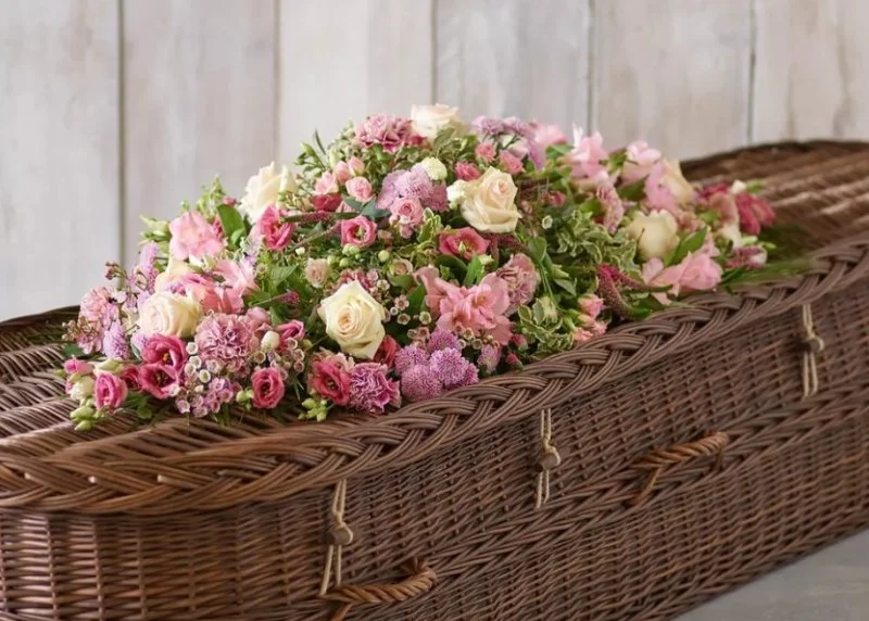 The Pink Casket Spray