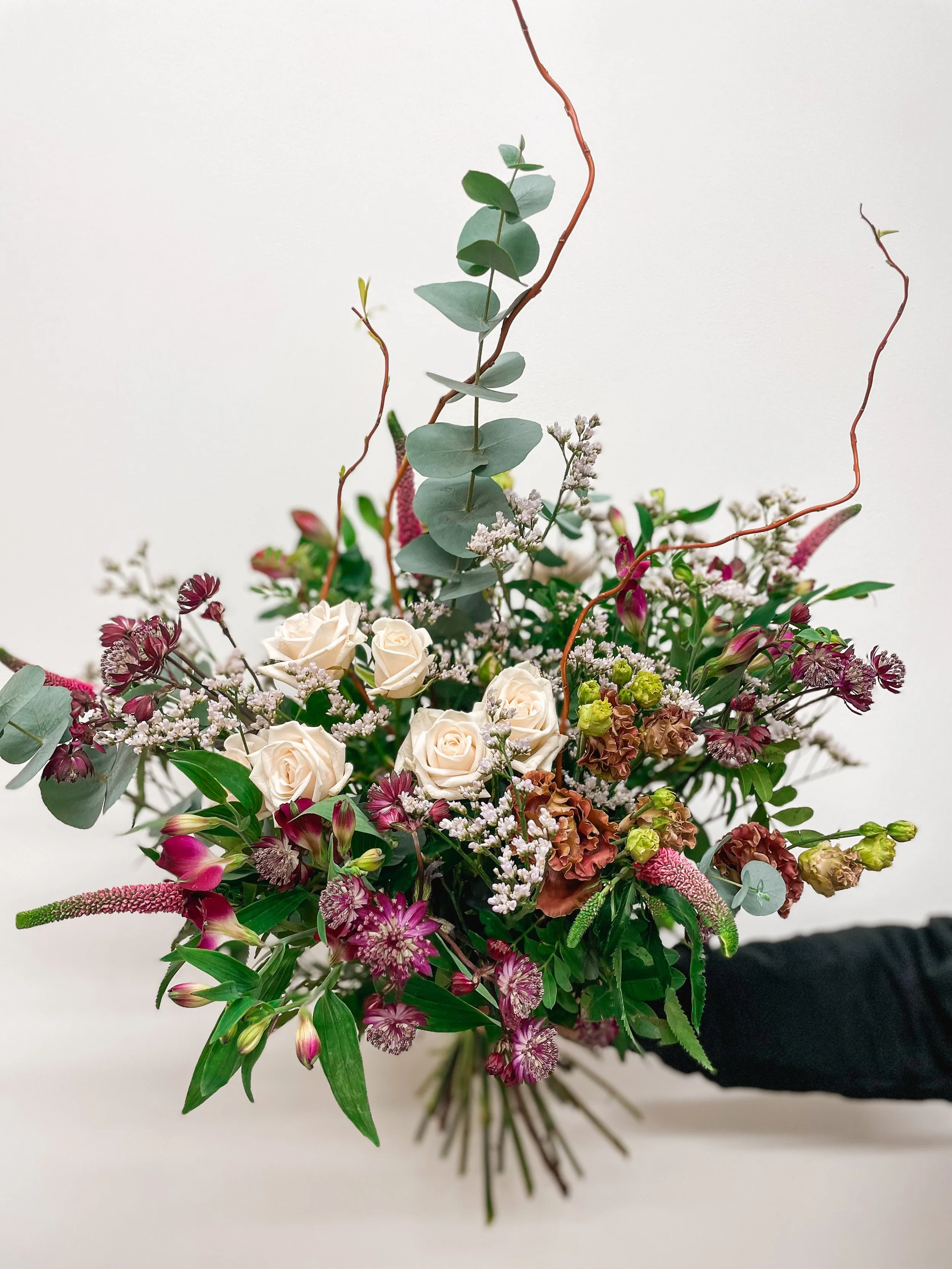 The Burgundy Bouquet