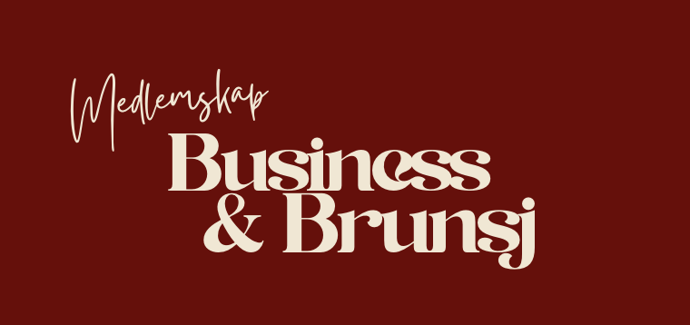 Business & Brunsj medlemskap (6 mnder)
