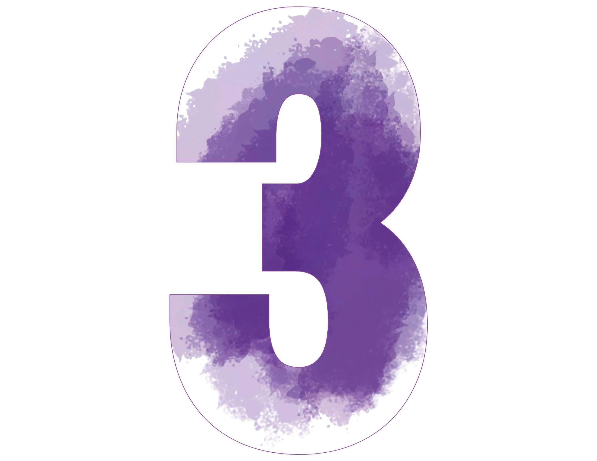 Geometric drawing of an outline square with sections divided by vertical, horizontal, and circle lines.