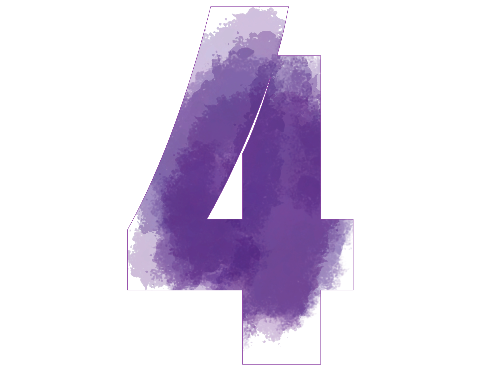 Geometric drawing of an outline square with sections divided by vertical, horizontal, and diagonal lines.