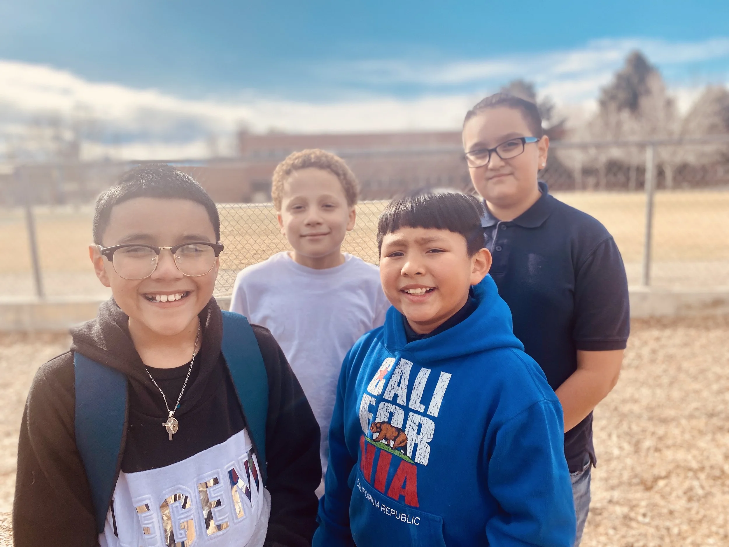 Children participating in a Denver Children’s Foundation supported enrichment and development program