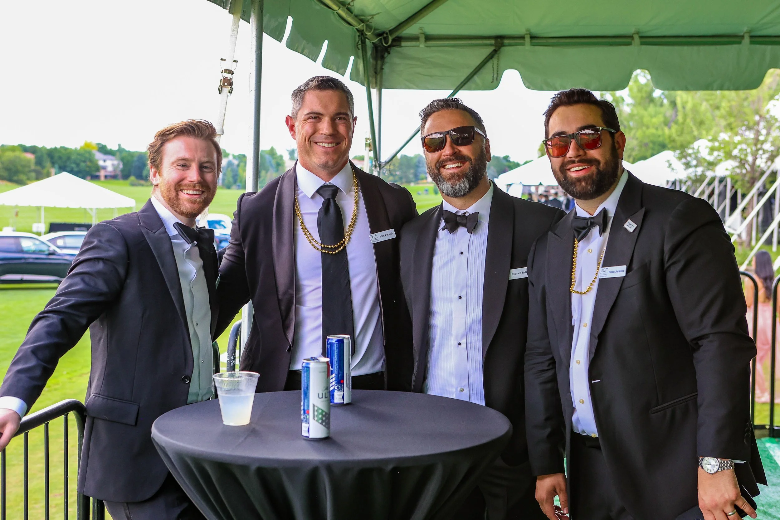 Denver Children’s Foundation members at the Denver Polo Classic enjoying a fundraising event