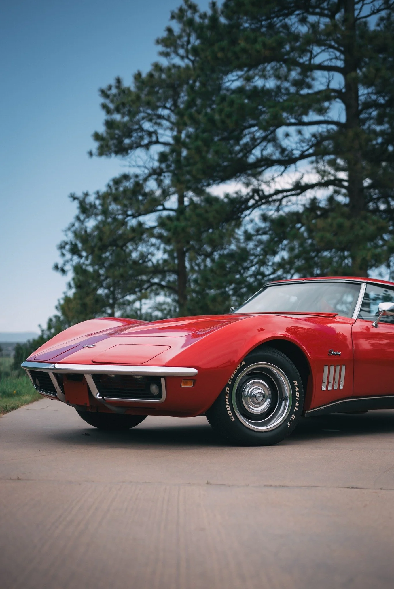 Vintage car raffle prize supporting the Denver Children’s Foundation
