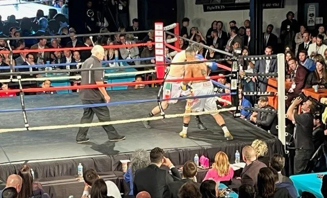 Boxing match at a Denver Children’s Foundation partner fundraising event