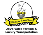 Jay's Valet Parking and Luxury Transportation Logo