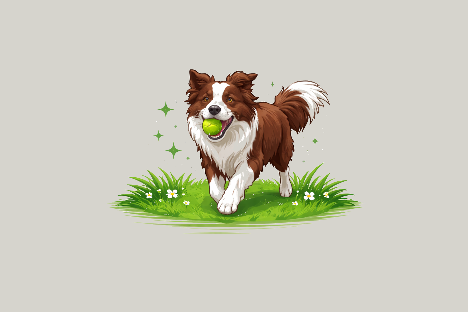 Weekly dog waste removal service