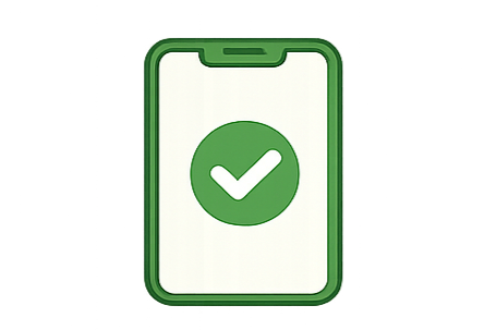 Service confirmation after yard cleaning