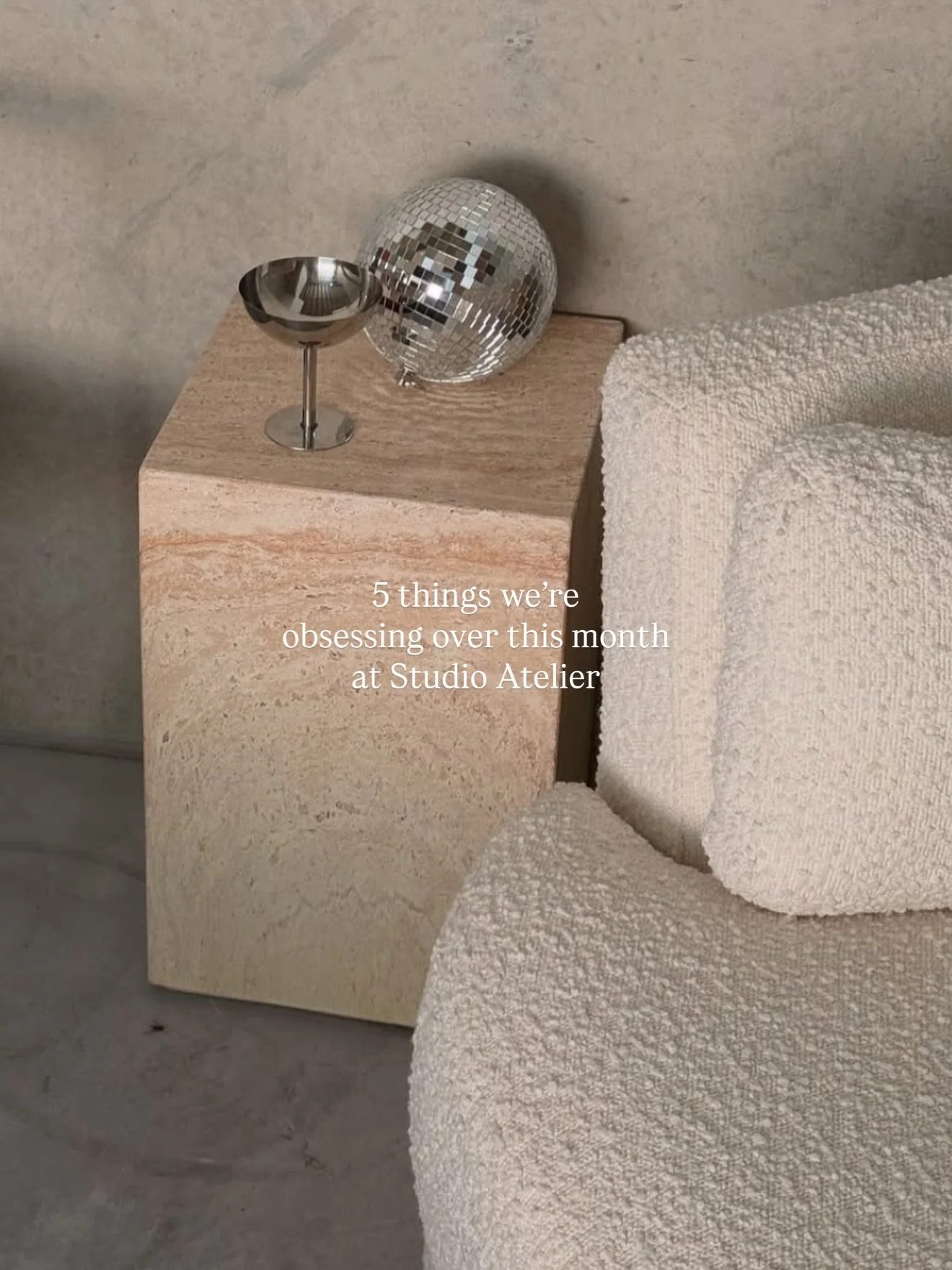 Just a few weeks into our launch and we&rsquo;re already having a whole lot of fun 💟 Here&rsquo;s our top 5 things we just can&rsquo;t get enough of this month at Studio Atelier.