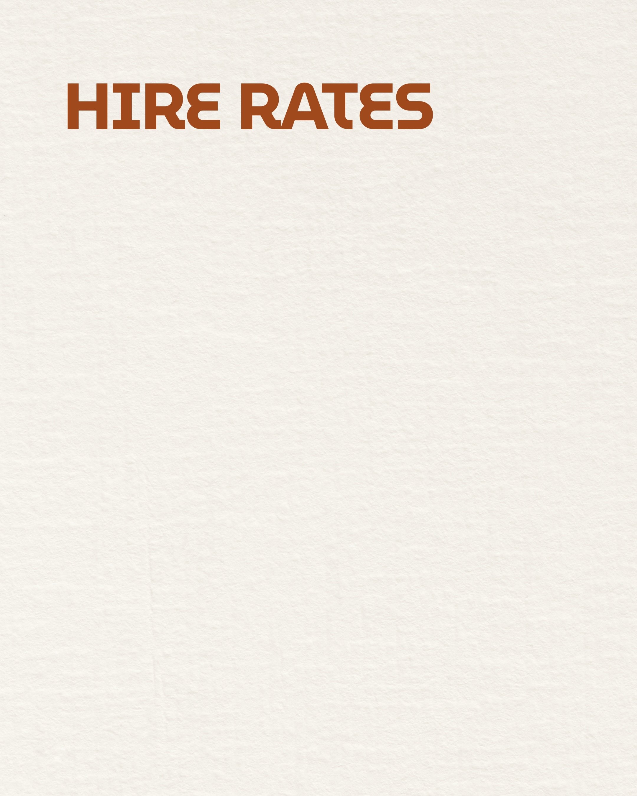 Studio Atelier hire rates are designed to be simple, transparent, and generous.

Choose the time that fits your shoot or session and step into a studio that&rsquo;s already styled, equipped, and ready to go.

What&rsquo;s included with every booking: