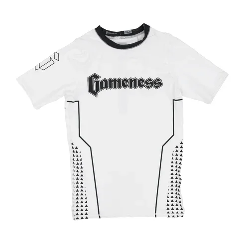Youth Ranked Rash Guards - WHITE