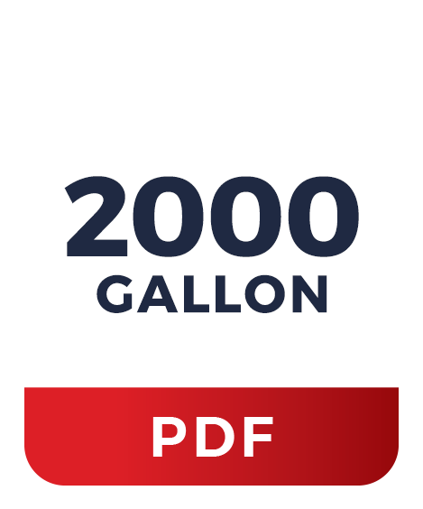 2000 Gallon Grease Interceptor Municipalities Food Service Specs