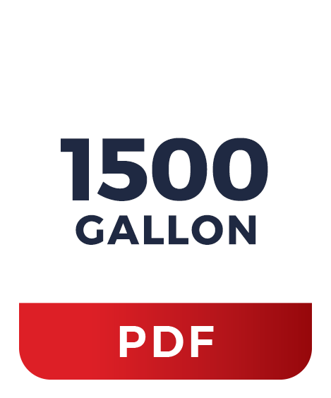 1500 Gallon Grease Interceptor Municipalities Food Service Specs