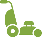 Lawn mower icon