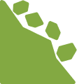 Erosion icon