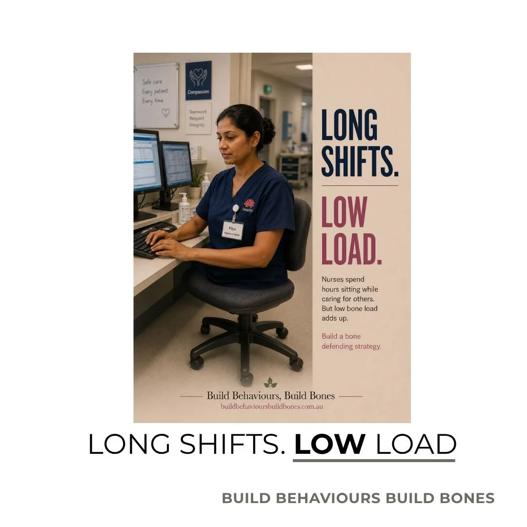 Many people assume an active job automatically protects bone health.

Sometimes it does.

Sometimes it doesn&rsquo;t.

Bone responds to mechanical challenge. Modern work often asks a lot from our minds but very little from our skeletons.

The goal is
