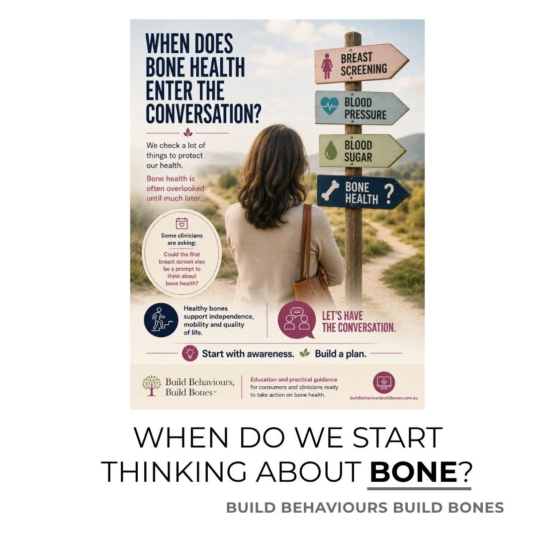 In health, we routinely talk about the importance of screening. Blood pressure screening - easy. Bowel screening, free kits delivered to the door. Breast screening - widely and freely available across Australia.

Yet many people only discover their b