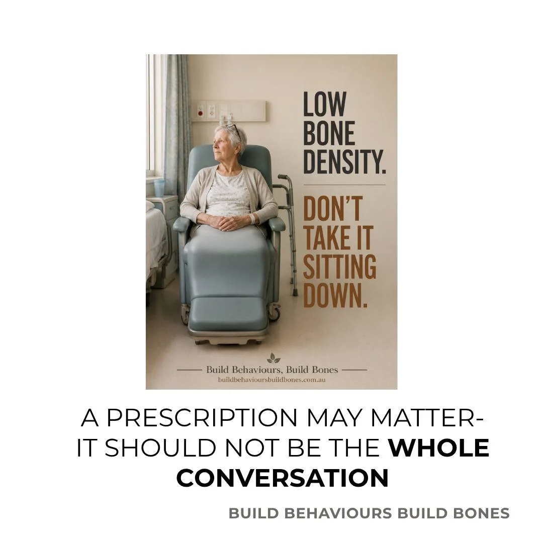 Many people assume osteoporosis care begins and ends with a prescription + adherence.

The emerging discussion is much broader.  What helps someone live well after a diagnosis or fracture?

What helps them stay independent?  What helps them recover?
