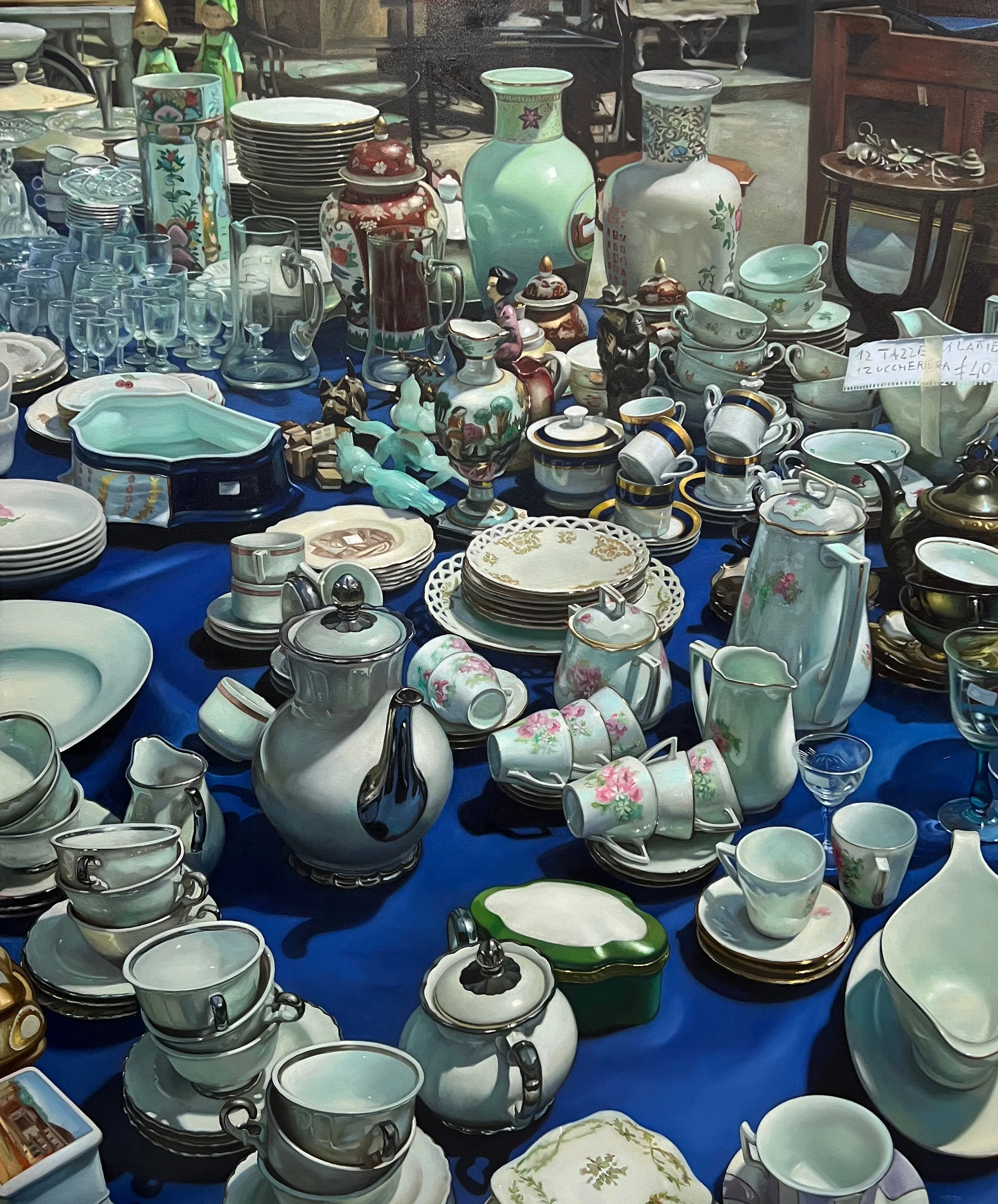 Milk and Sugar
Oil on canvas 72 x 60 inches