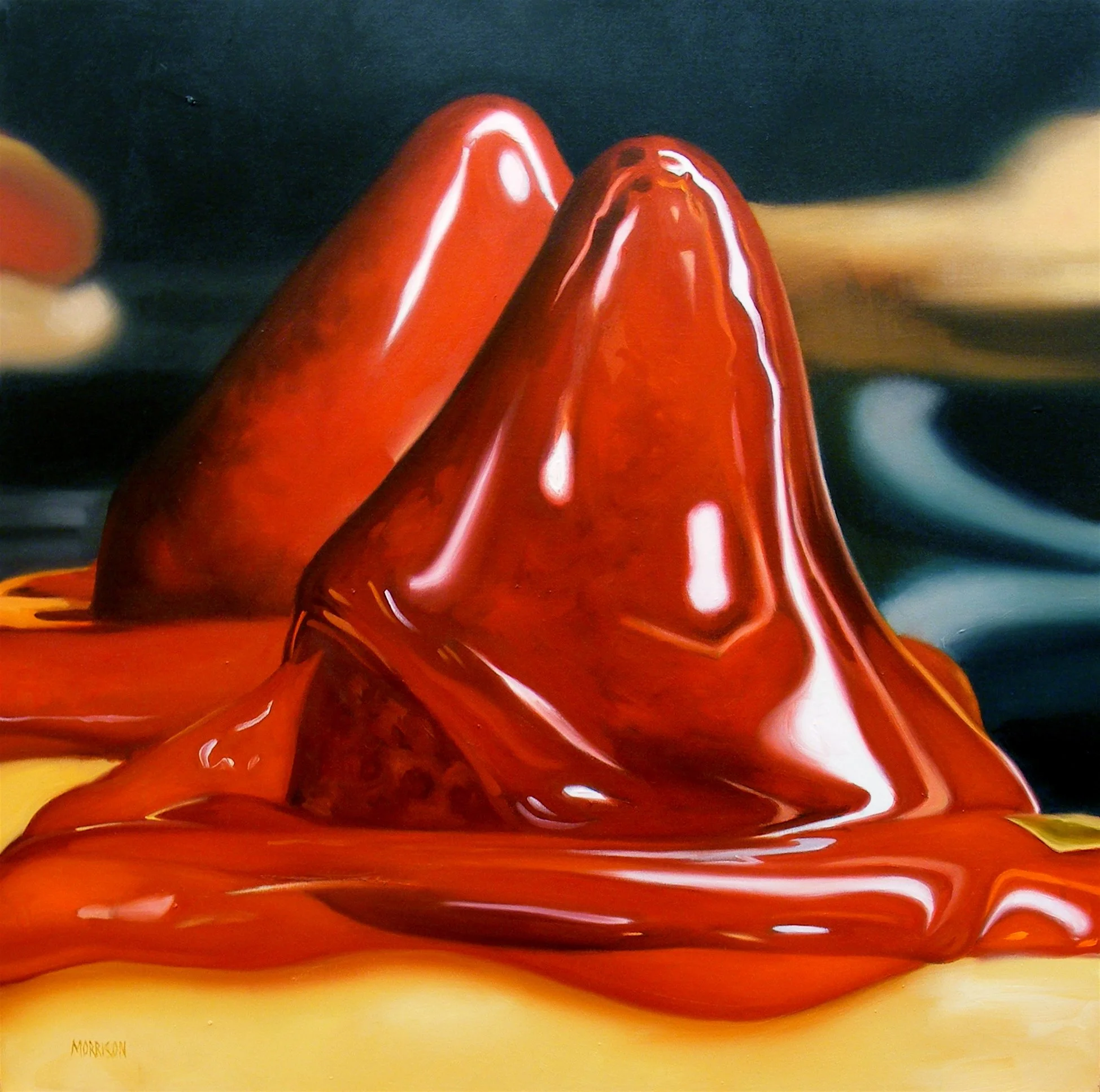 Glazed Strawberries
Oil on Canvas 28 x 28 inches