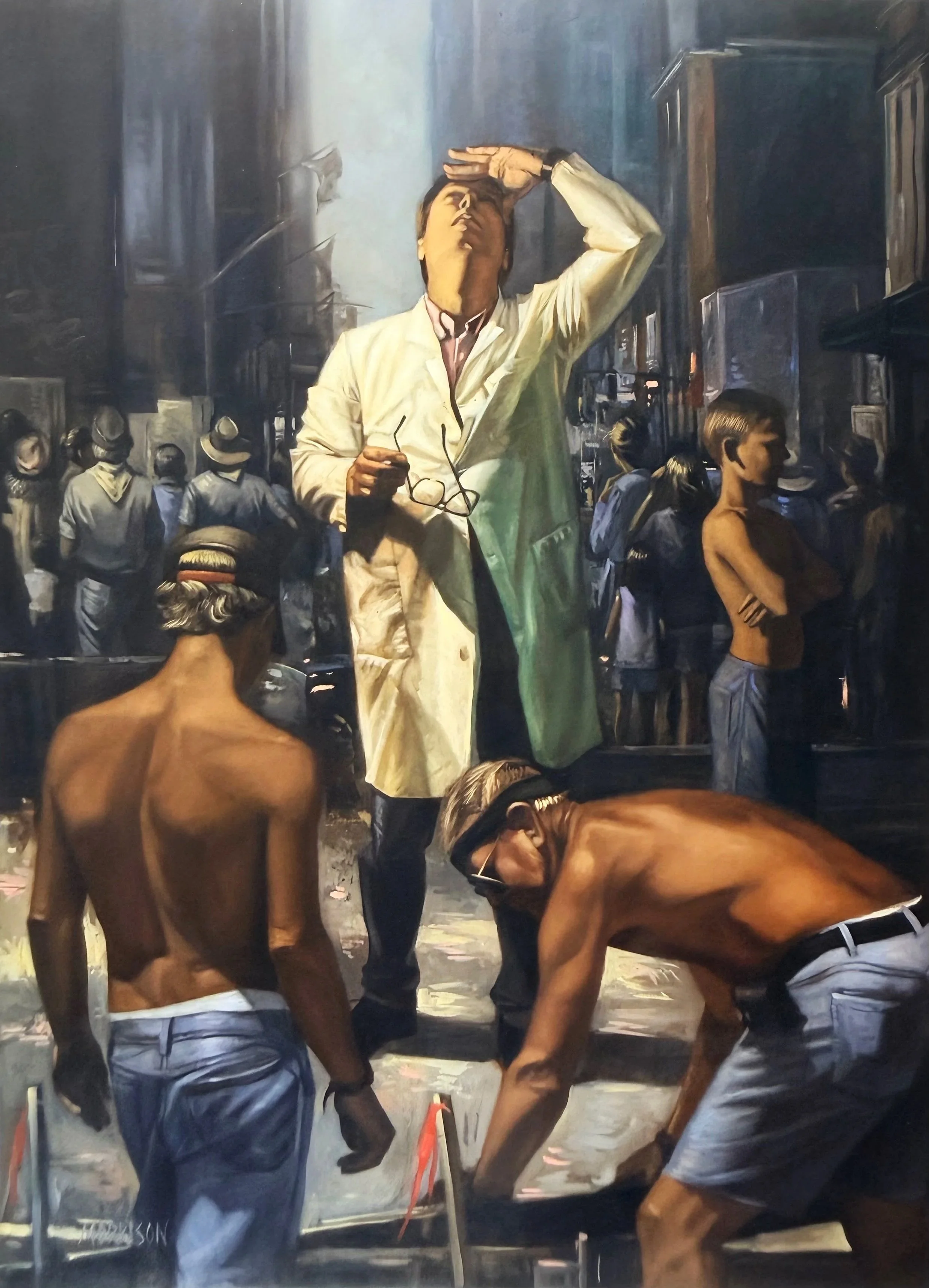 Navigator
Oil on canvas 66 x 48 inches