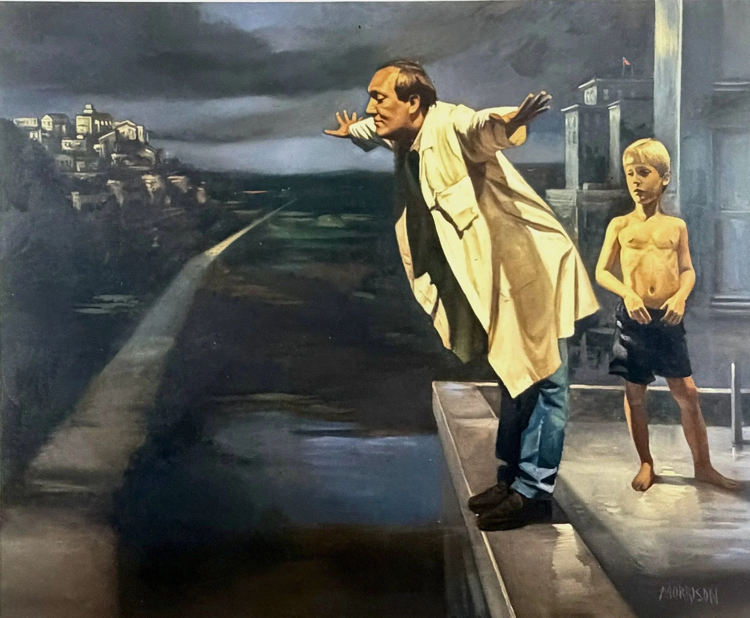 Angle of Attack
Oil on canvas 48 x 60 inches