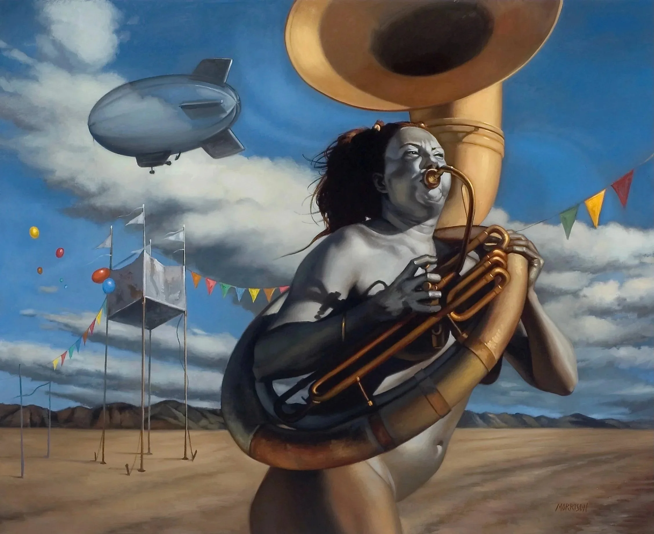 Saint Cecilia
Oil on canvas 48 x 59 inches
Artist frame