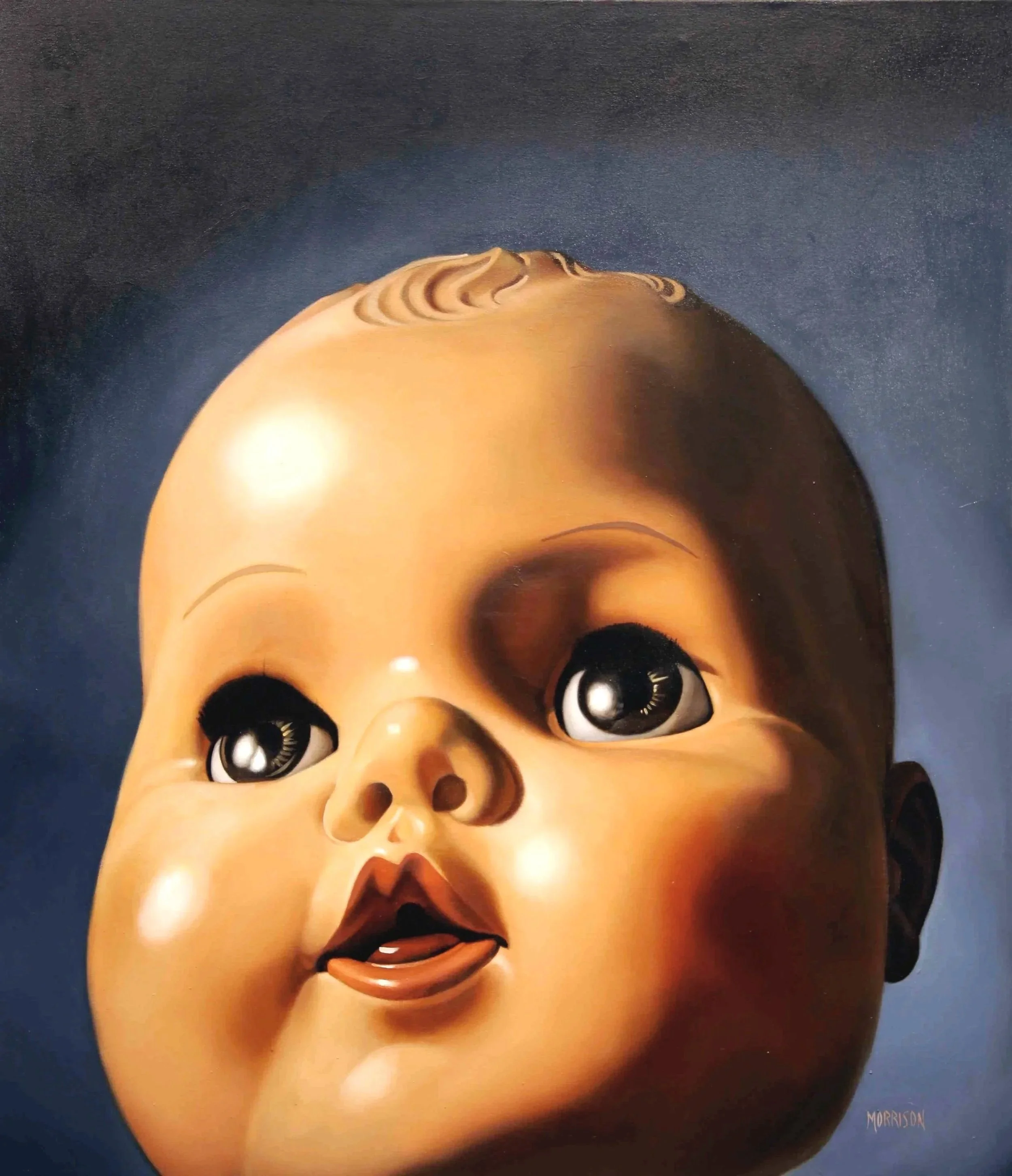 Big Baby
Oil on canvas 56 x 48 inches